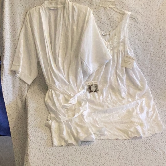 COPY - Carole Hochman nightgown and robe set. NWT - Picture 2 of 7